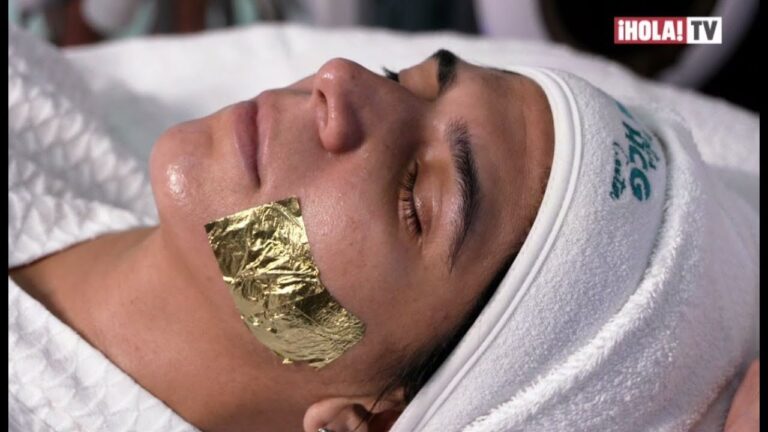 Tratamiento facial oro