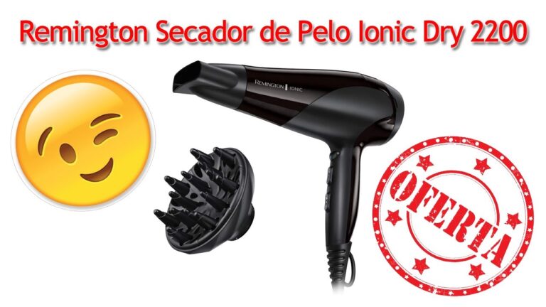 Logra un cabello de ensueño con el secador Remington Ionic Dry 2200